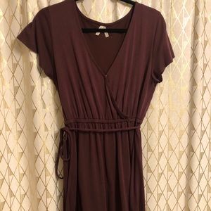 Maroon Dress